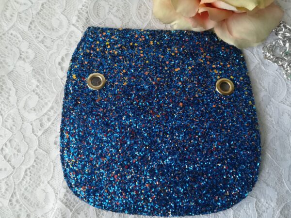 Patella glitter blu B
