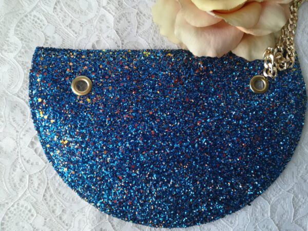 Patella glitter blu T