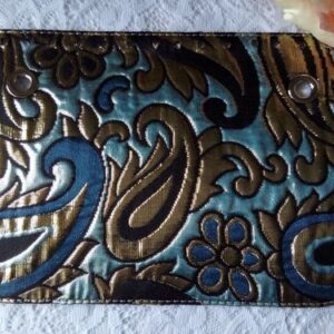 Patella broccato liberty verde