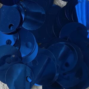 Paillettes blu