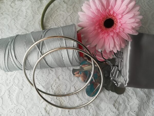 Kit Siren bag - silver specchio