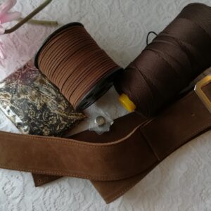Country bag - pelle camoscio - marrone