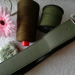 Country bag - ecopelle verde militare 2