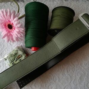 Country bag - ecopelle verde militare 1