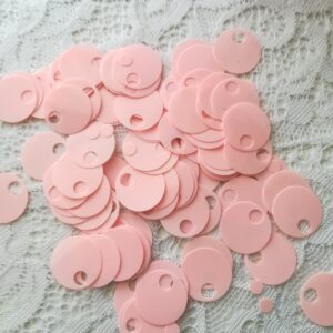 Paillettes rosa confetto