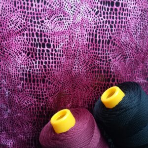 Kit Elegance velluto fantasia pitone bordeaux