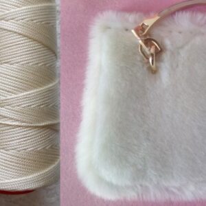 Kit Chic bianco - imitazione visone