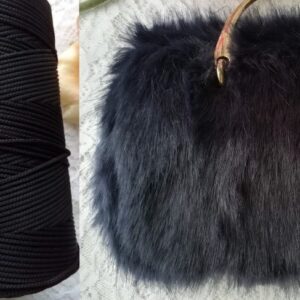 Kit Chic nero - imitazione visone