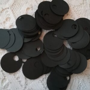 Paillettes nero opaco
