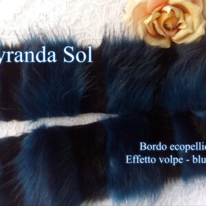 Bordo ecopelliccia 7 - volpe