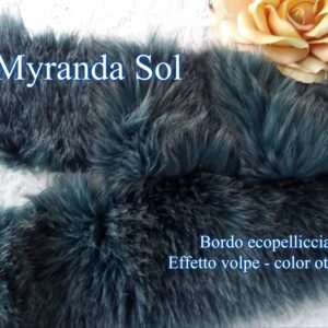 Bordo ecopelliccia 6 - volpe