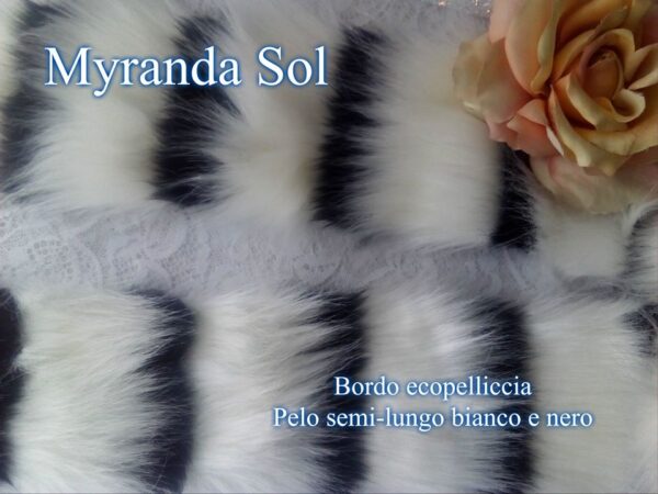 Bordo ecopelliccia 8 - volpe