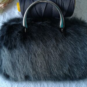 Kit Chic grigio scuro - imitazione visone