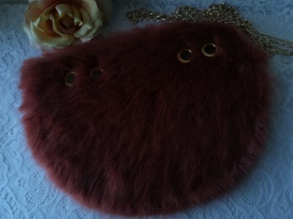 Patella ecopelliccia mattone
