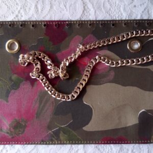 Patella militare mimetico fiori 1