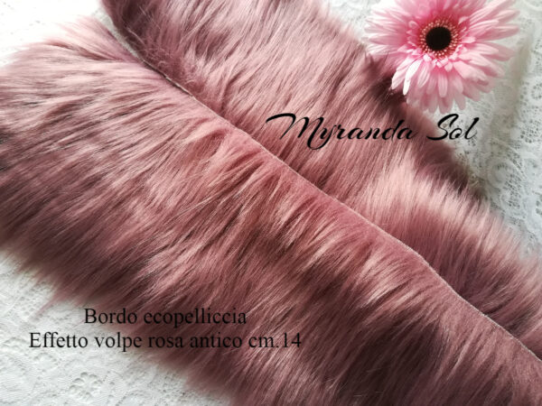 Bordo ecopelliccia 12 - volpe