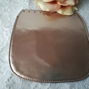 Patella ecopelle oro rosato
