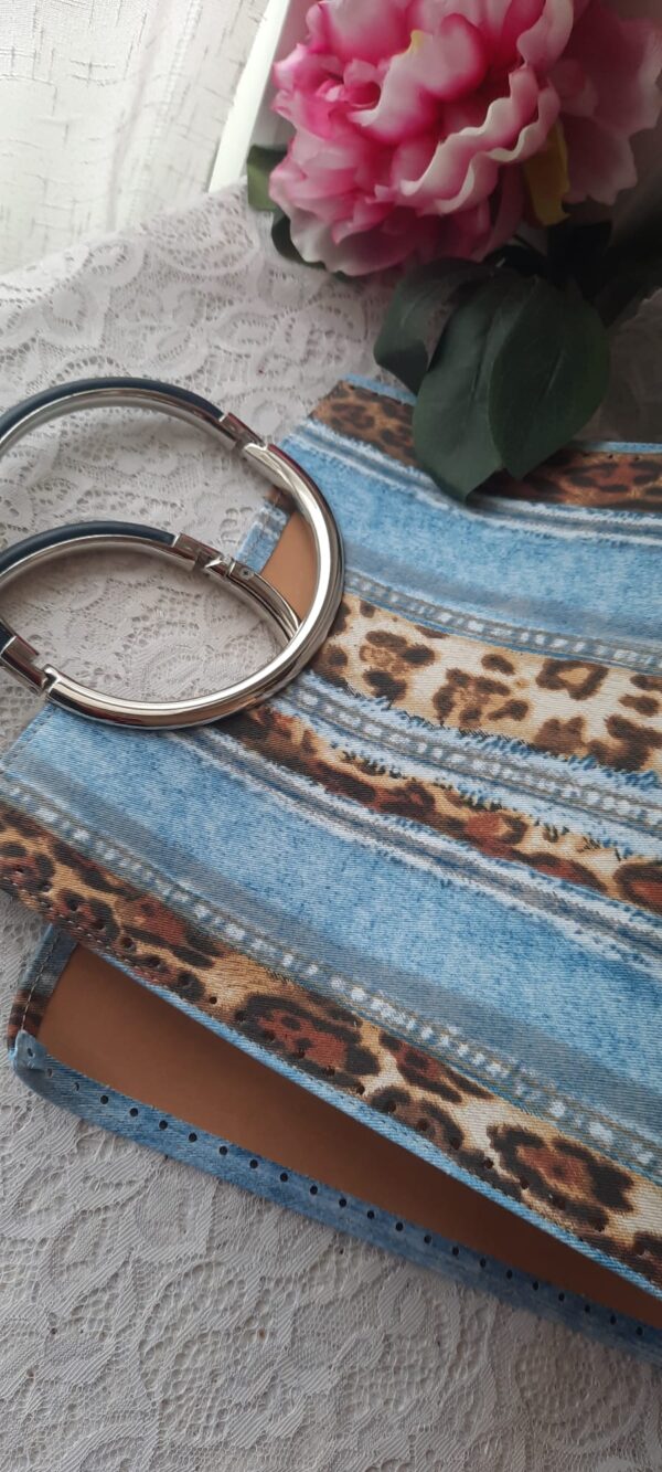 Kit Elegance denim jeans stampa maculato - immagine 2