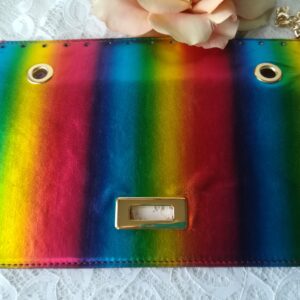 Patella in ecopelle rainbow