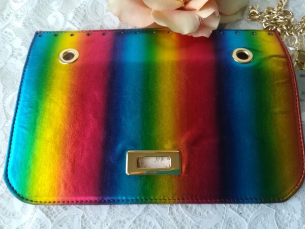 Patella in ecopelle rainbow