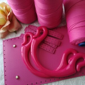 Pipoca bag - kit fuxia