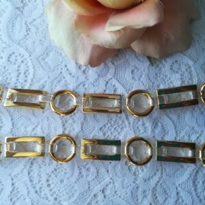 Resina trasparente e oro 2