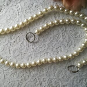 Manico bijou bianco 110
