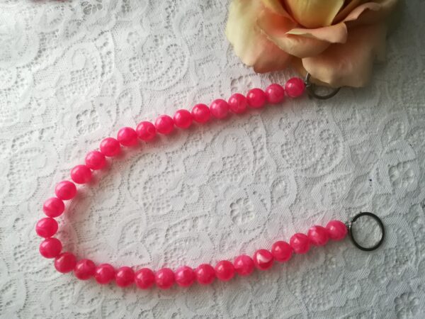Manico tracolla bijou fuxia 55