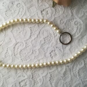 Manico bijou bianco 55