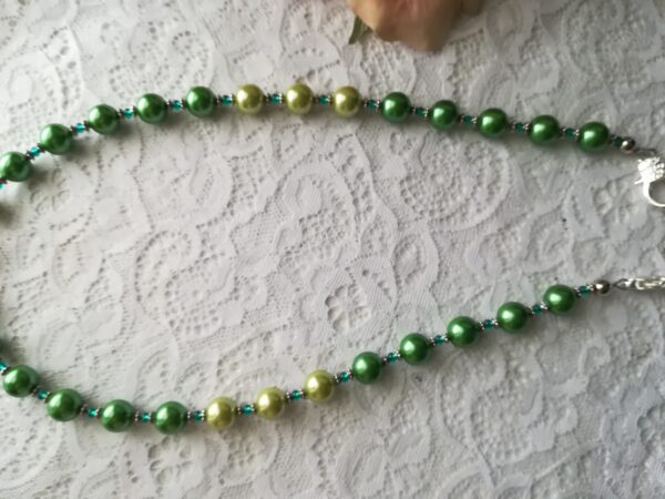 Manico tracolla bijou verde 72