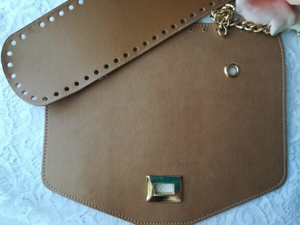 Patella Pop pelle marrone chiaro