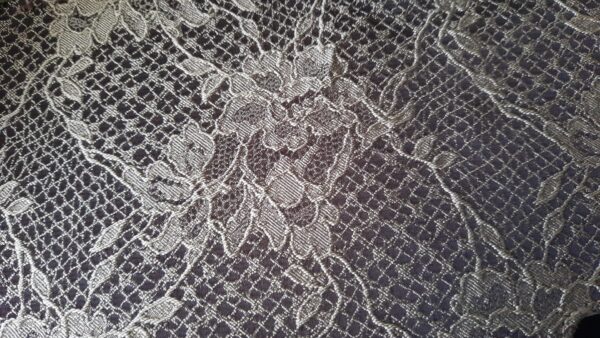 La Birkin - broccato ricamo pizzo e pelle - immagine 2