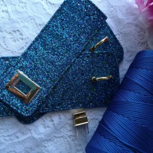 Sahara - glitter blu