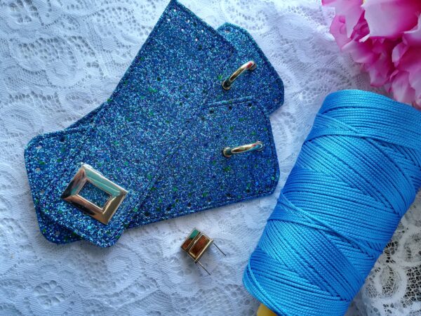 Sahara - glitter blu - immagine 2