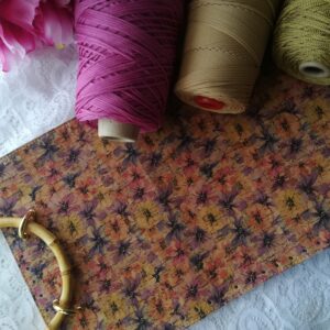 Modello a fascia sughero fiore lilla