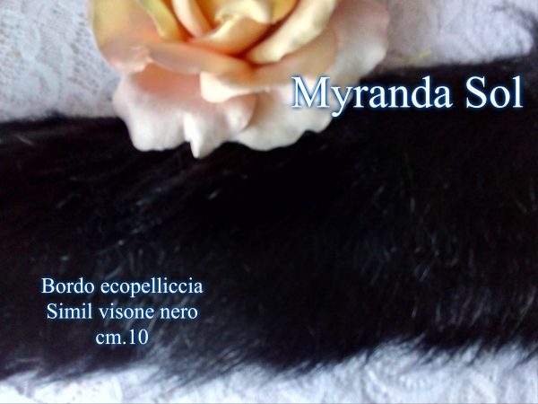 Bordo ecopelliccia 9 - visone