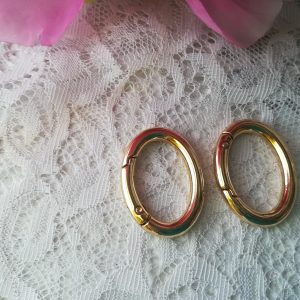 Anelli moschettone oro