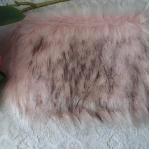 Patella ecopelliccia volpe rosa