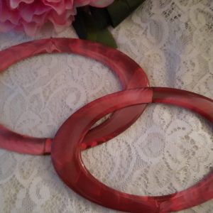 Manici Ovale - rosso