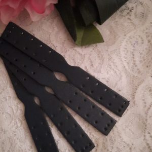 Papillon ecopelle blu