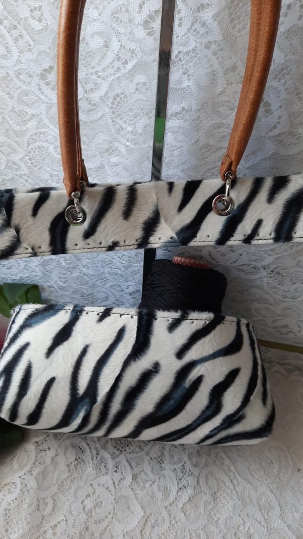 Kit Chanel Plus Cavallino zebrato