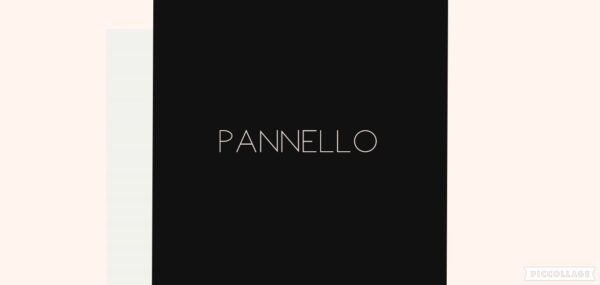 x - Fodera raso - pannello nero
