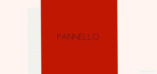 x - Fodera raso - pannello rosso