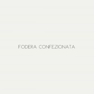 x - Fodera confezionata raso - bianco