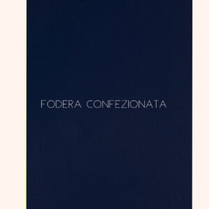 x - Fodera confezionata raso - blu