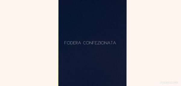 x - Fodera confezionata raso - blu