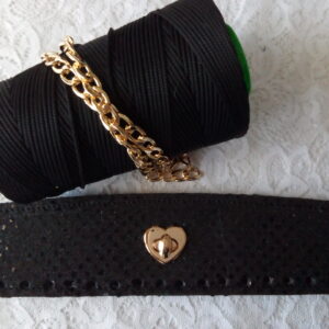 Queen Elizabeth paillettes nero