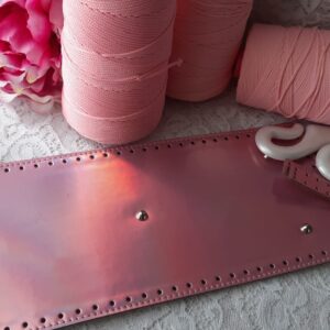 Pipoca bag - kit rosa metallizzato