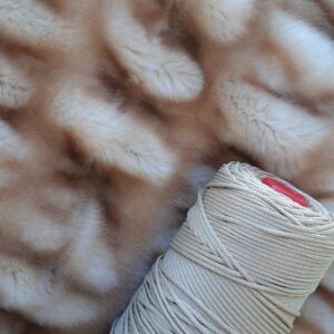 Winter love - imitazione visone shar pei + ecopelle