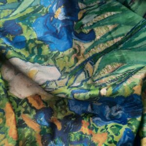 Quadri d'autore, la pashmina - Iris